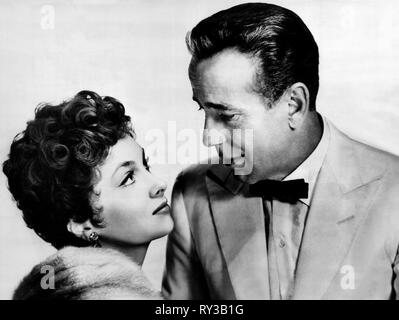 LOLLOBRIGIDA,BOGART, Beat the Devil, 1953 Foto Stock