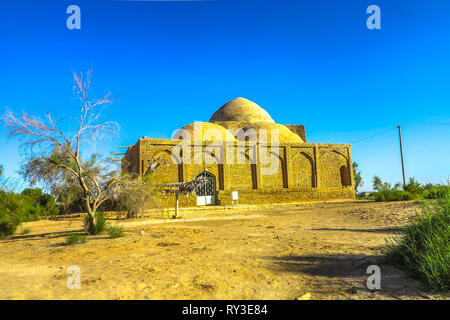 Mary Turkmenistan Gyaur Kala Mosque al tramonto Foto Stock