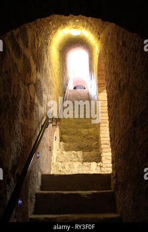 Castillo de Jumilla Foto Stock