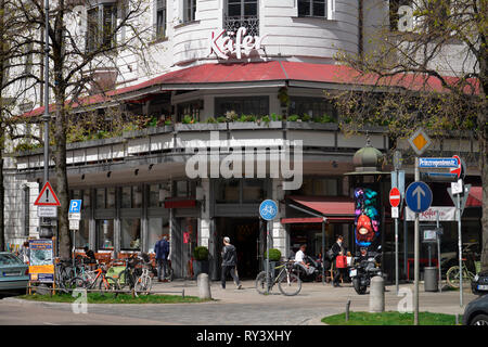 Stammhaus, Feinkost della Kaefer, Prinzregentenstrasse, Monaco di Baviera, Deutschland, Feinkost Käfer Foto Stock