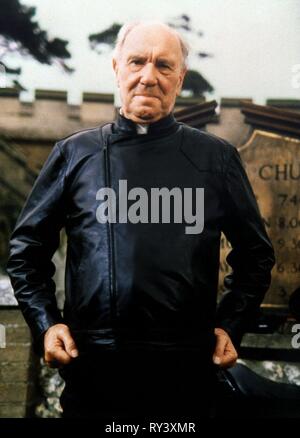 RALPH Richardson, invito a nozze, 1985 Foto Stock