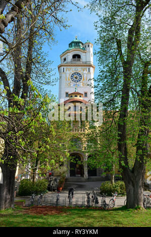 Muellersches Volksbad, Rosenheimer Strasse, Monaco di Baviera, Deutschland, Müllersches Volksbad Foto Stock