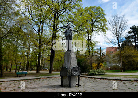 Denkmal Koenig Ludwig II. Maximiliansanlagen, Bogenhausen, Monaco di Baviera, Deutschland Foto Stock