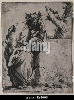 Virgilio. Jusepe de Ribera (Spagnolo, 1591-1652). Attacco Foto Stock