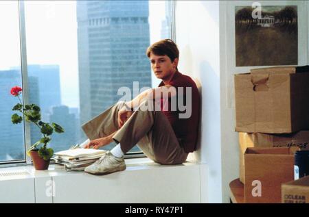 MICHAEL J. Fox, il segreto del mio successo, 1987 Foto Stock