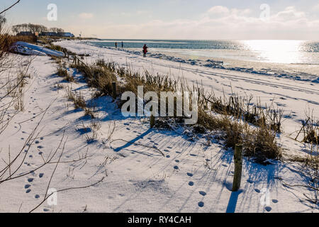 Hel penisola nel periodo invernale Foto Stock