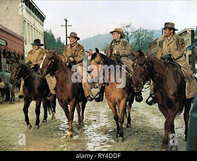 ROBERT Duvall, il grande NORTHFIELD MINNESOTA RAID, 1972 Foto Stock