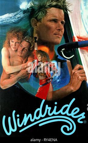 BURLINSON,POSTER, WINDRIDER, 1986 Foto Stock