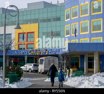Alberta ospedale per bambini Calgary Alberta Canada Foto Stock