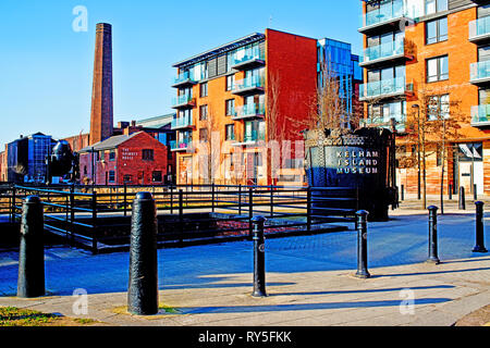 Kelham Island Industrial Museum, Sheffield, Inghilterra Foto Stock