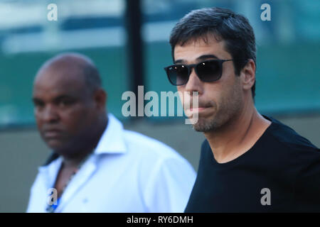 RJ - Rio de Janeiro - 03/12/2019 - Veloso fiume dell ex presidente Vasco Eurico Miranda - Euriquinho durante velorio della Eurico Miranda velata nella cappella di Nossa Senhora das Vitorias in Vasco da Gama regata club. Nel pomeriggio di martedì foto: Jotta de Mattos / AGIF Foto Stock