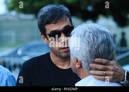 RJ - Rio de Janeiro - 03/12/2019 - Veloso fiume dell ex presidente Vasco Eurico Miranda - Euriquinho durante velorio della Eurico Miranda velata nella cappella di Nossa Senhora das Vitorias in Vasco da Gama regata club. Nel pomeriggio di martedì foto: Jotta de Mattos / AGIF Foto Stock