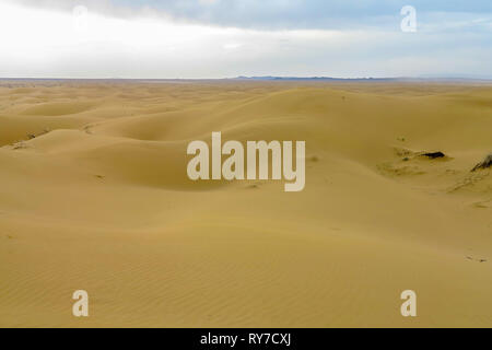 Kashan Maranjab deserto di sale con attraente comune dune di sabbia Foto Stock