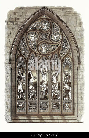 Vetrata, il Salone Internazionale 1862 Foto Stock