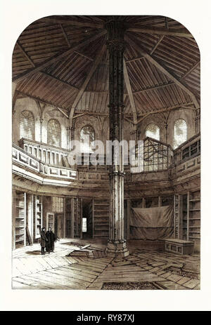 La Chapter House Abbazia di Westminster London REGNO UNITO 1866 Foto Stock