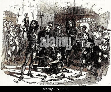 Charles Dickens Barnaby Rudge 1841 Illustrazione del XIX secolo Foto Stock
