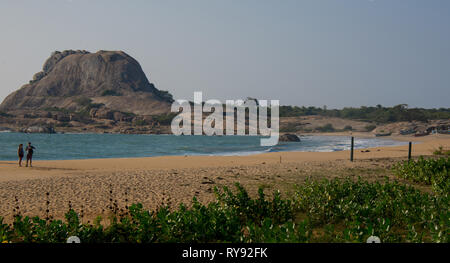 Asia, Sri Lanka, Yala National Park, Patangala rock Foto Stock