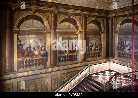 Il Re della scala, all'interno di Palazzo di Kensington, London, Regno Unito Foto Stock