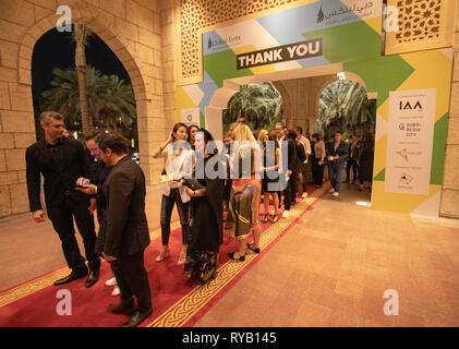 Dubai, Emirati Arabi Uniti. 13 Mar, 2019. Dubai Lynx Cerimonia di premiazione, Dubai Lynx 2019 - Festival Internazionale di Creatività Credito: ifnm/Alamy Live News Foto Stock