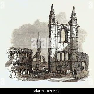 La British Association a Dundee: Cattedrale di Sant'Andrea, UK, 1867 Foto Stock