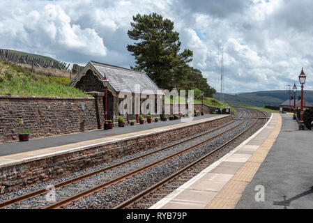 Dent stazione ferroviaria, la massima operativa Mainline station in Inghilterra Foto Stock