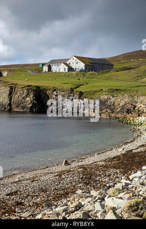 Fair Isle osservatorio ornitologico; Shetland; Regno Unito 2018 Foto Stock