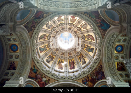 BRD, Assia, Wiesbaden, die Russische Kirche ist die Grabkirche der Grossfürstin Elisabeth Michailovna und ihrem tipo Foto Stock