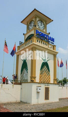 Ponziano Kecil, Johor, Malesia Foto Stock