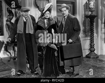 CHARLES COBURN, GENE TIERNEY, DON AMECHE, il cielo può attendere, 1943 Foto Stock