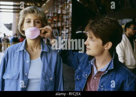 HELEN SLATER, Michael J. Fox, il segreto del mio successo, 1987 Foto Stock