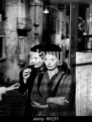 MARCELLO MASTROIANNI,SOPHIA LOREN, ieri oggi e domani, 1963 Foto Stock