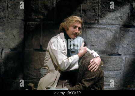 GENE WILDER, Peter Boyle, giovane Frankenstein, 1974 Foto Stock