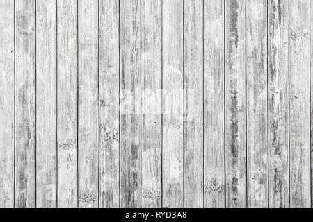 Luce di sfondo di legno composto verticale delle doghe in legno rovinato dal tempo Foto Stock