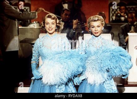 ROSEMARY CLOONEY, vera-Ellen, Bianco Natale, 1954 Foto Stock