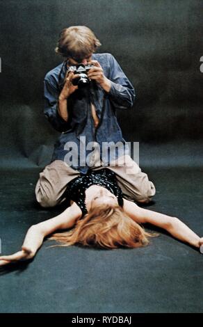 DAVID HEMMINGS, VERUSCHKA VON LEHNDORFF, blow-up, 1966 Foto Stock