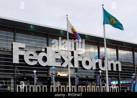 FedEx Forum di Memphis, Tennessee Foto Stock