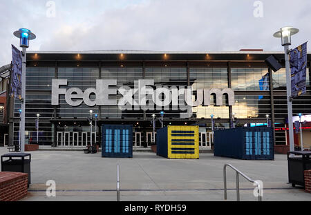 FedEx Forum di Memphis, Tennessee Foto Stock