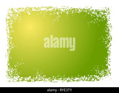 Telaio realizzato da fiori Illustrazione Vettoriale