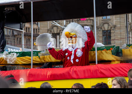 Il Carnevale di Basilea 2019 Foto Stock