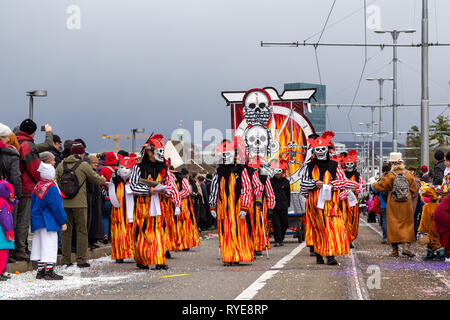 Il Carnevale di Basilea 2019 Foto Stock