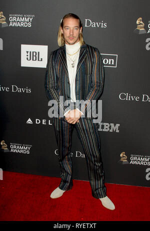 2019 Pre-GRAMMY Gala & GRAMMY salutare per le icone del settore tenutasi presso il Beverly Hilton Hotel di Beverly Hills, la California. Dotato di: Diplo dove: Los Angeles, California, Stati Uniti quando: 09 Feb 2019 Credit: Adriana M. Barraza/WENN.com Foto Stock