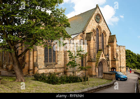 Anne Bronte morì in Scarborough il 28 maggio 1849 di età compresa tra 29 anni. Ella è sepolto nella chiesa di Santa Maria (XVII secolo) cimitero a Scarborough; Foto Stock