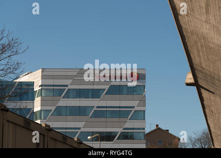 Swedbank sede in Sundbyberg, Stoccolma, Svezia Foto Stock