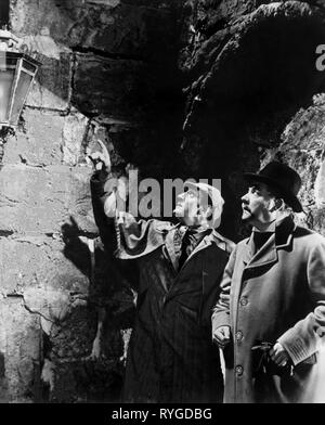 BASIL RATHBONE, Nigel Bruce, le avventure di Sherlock Holmes, 1939 Foto Stock