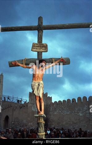 ROBERT POWELL, Gesù di Nazaret, 1977 Foto Stock