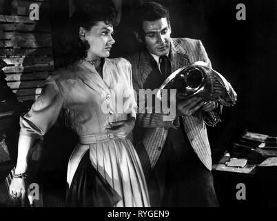 ANN ROBINSON, GENE BARRY, LA GUERRA DEI MONDI, 1953 Foto Stock