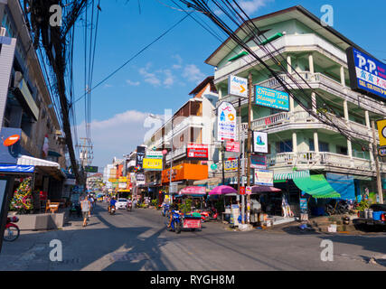 Soi Buakhao, Pattaya, Thailandia Foto Stock