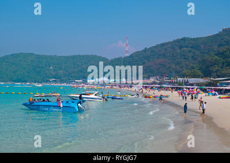 Tawaen Beach, Ko Lan, Thailandia Foto Stock