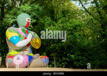 WEST BRETTON, Regno Unito - 30 Settembre 2018: sculture da Yorkshire Sculpture Park Foto Stock