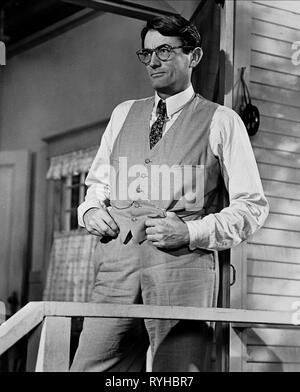 GREGORY PECK, PER UCCIDERE UN MOCKINGBIRD, 1962 Foto Stock